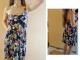 nauja Mango mėlyna suknelė su gėlėmis M Kaunas - parduoda, keičia (1)