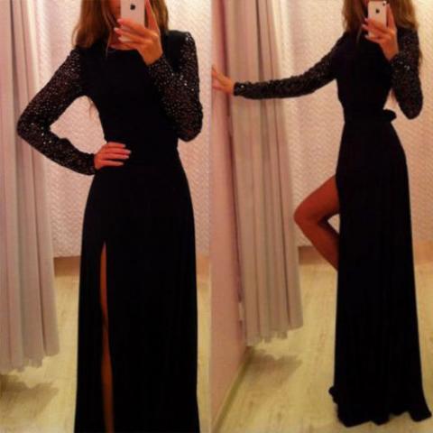 Daiktas juoda eleganvija