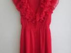 Daiktas Raudona puošni suknelė.