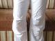 Atlasinės baltos kelnės Klaipėda - parduoda, keičia (1)