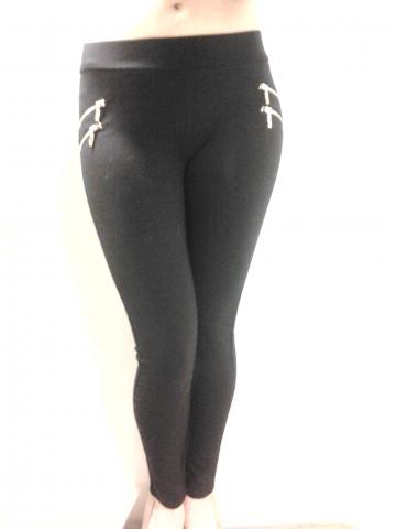 Daiktas Juodos patogios, šiltos kelnės 