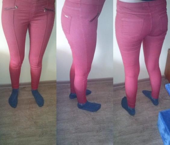 Daiktas Raudoni džinsiukai