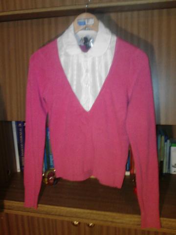 Daiktas Rausvas megztinukas