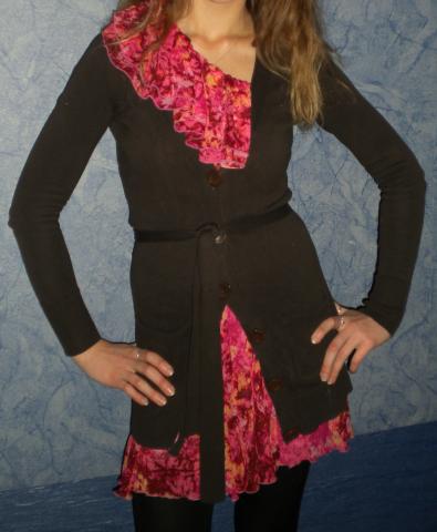 Daiktas Ilgas, dailus, rudas megztukas