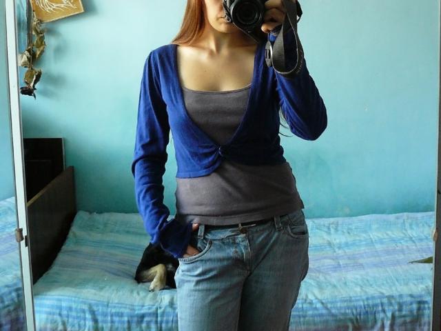 Daiktas Mėlynas bolero M