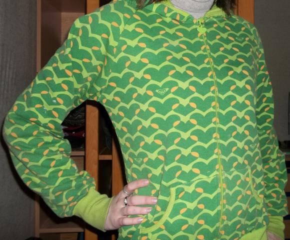 Daiktas zalias dzempukas