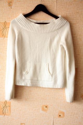 Daiktas baltas megztukas