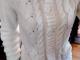 Baltas dailus megztinukas Alytus - parduoda, keičia (1)