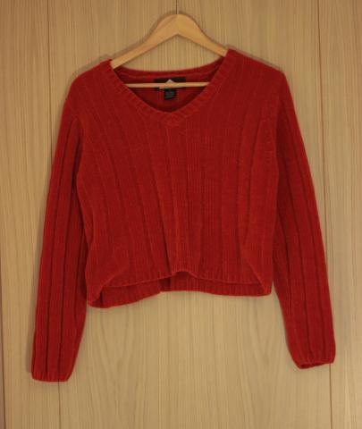 Daiktas akrilinis trumpas megztinis