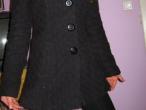 Daiktas juodas paltas