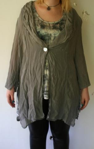 Daiktas Vasarinis lino imitacijos paltukas