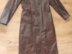 Daiktas Odinis rudas paltas