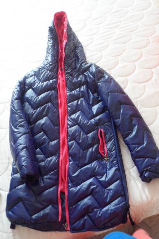 Daiktas Žieminis mėlynas paltukas