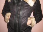 Daiktas Nauja juoda odinė striukė