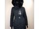 juoda žieminė striukė Utena - parduoda, keičia (2)