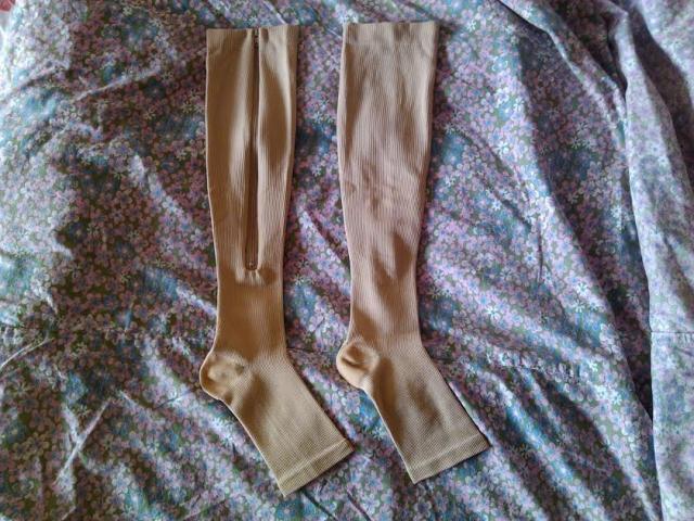 Daiktas Kompresinės kojinės su užtrauktuku