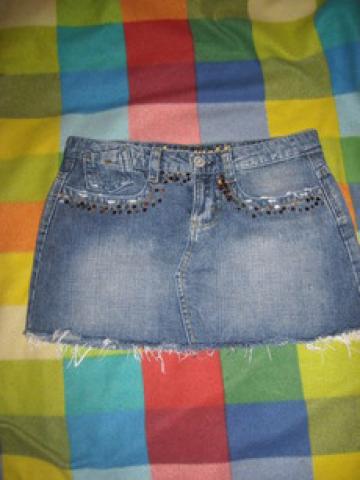 Daiktas dzinsinis sijonukas