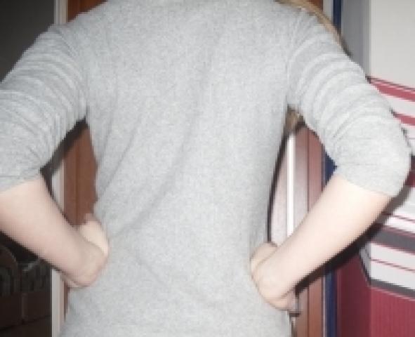 Daiktas Pilkas ,šiltas golfas.