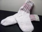 Daiktas Rožinės megztos kojinės