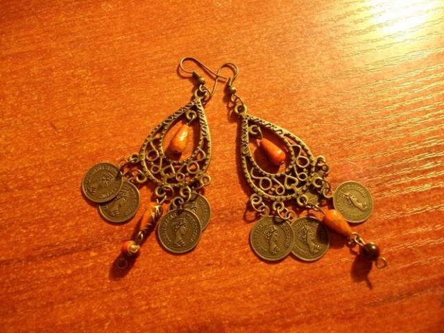 Daiktas indiški auskarai