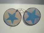 Daiktas auskarai zvaigzdutes
