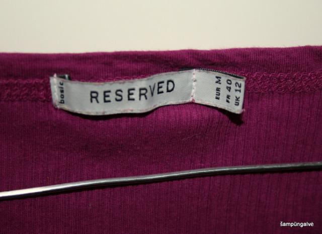 Daiktas Violetinė Reserved maikutė (M)