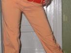 Daiktas oranžinės kelnės 34d