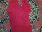 Daiktas raudona trumpa suknele