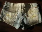 Daiktas šviesūs džinsiniai šortukai xs,s