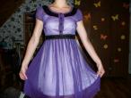 Daiktas Violetinė daili suknelė