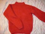 Daiktas raudonas SILTAS megztinis S/M