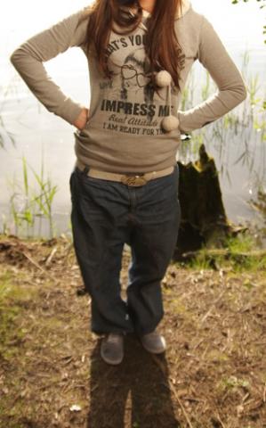 Daiktas "nukare" dzinsai 