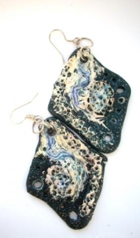 Daiktas Auskarai rankų darbo