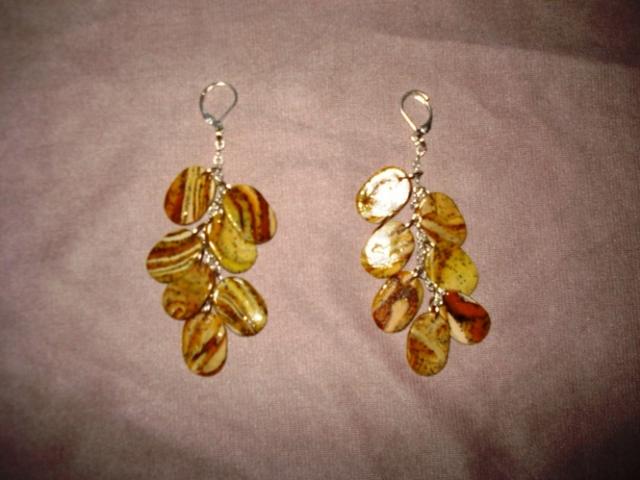 Daiktas Geltoni auskarai