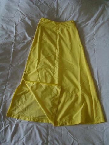Daiktas Ryškiai geltonas ilgas sijonas (S)