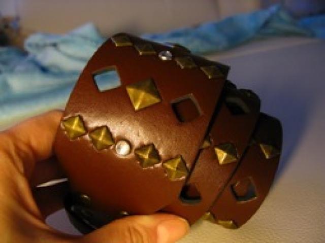 Daiktas Platus rudas diržas