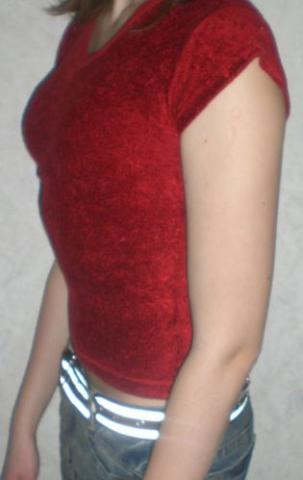 Daiktas raudona maikute