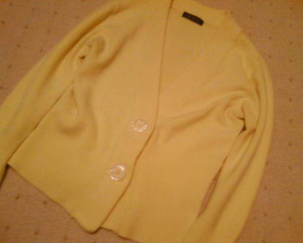 Daiktas Geltonas megztukas S (rez)