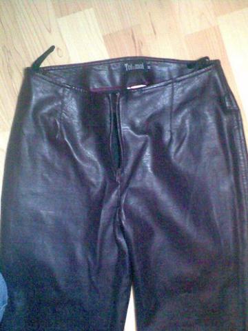Daiktas Odinės kelnės M (tamsiai violetinės)