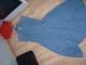 rez.Mėlyna taškuota retro suknelė Klaipėda - parduoda, keičia (1)