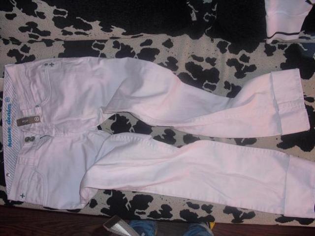 Daiktas House kelnės baltos 