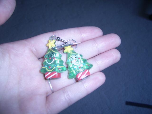 Daiktas mieli auskarai(eglutes)