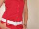 Daiktas raudonas  sarafanas 