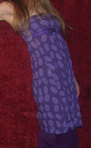 Daiktas violetinė effigy suknelė