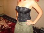 Daiktas juodas korsetukas