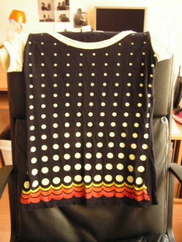 Daiktas taškuota įvairespalvė tunikėlė neilga