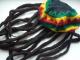 Daiktas Teminiam vakarėliui: jamailietiška kepurė su dredais