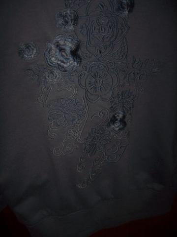 Daiktas pilkas siuvinetas bliuzonas S 