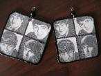 Daiktas auskarai "the beatles"