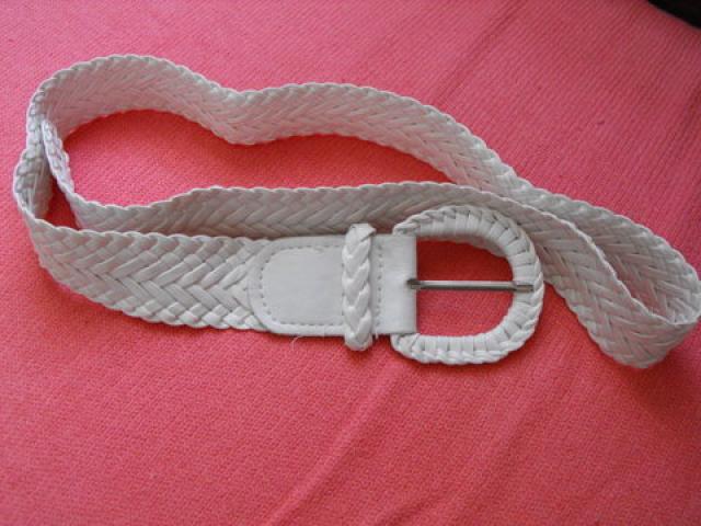 Daiktas Naujas baltas diržas